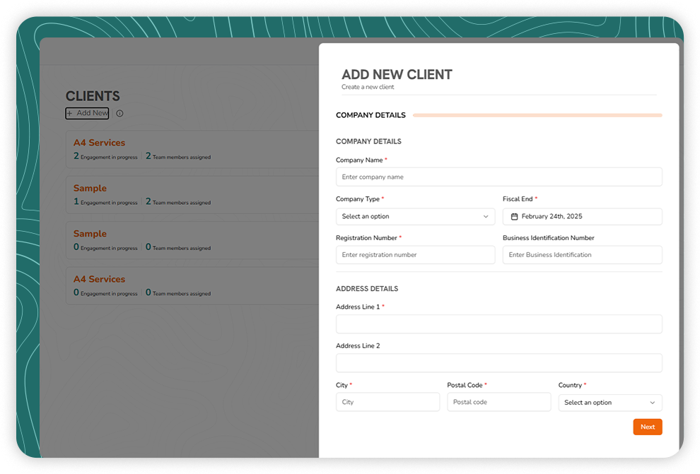 Client Onboarding